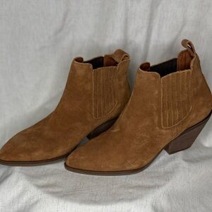 Women’s Patina Brown Suede Ankle Boots EU37